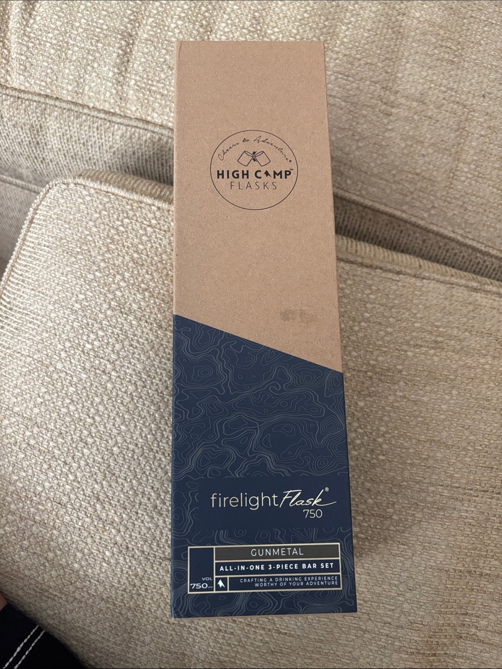 Firelight Flask 750 - Gunmetal